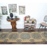 Turkish Handwoven Wool Kilim Rug 89x351