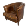 Clubchair sheep’s leather