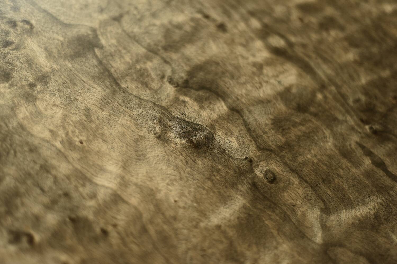 Scandinavian sideboard in birch with hand-painted op-art pattern, 1960s