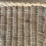 Vintage elephant rattan table