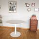 Table ronde tulipe pied central