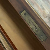 Louis XVI Parisian dresser in flamed mahogany