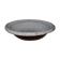 Dish in earthenware glazed, white and Brown, late nineteenth century