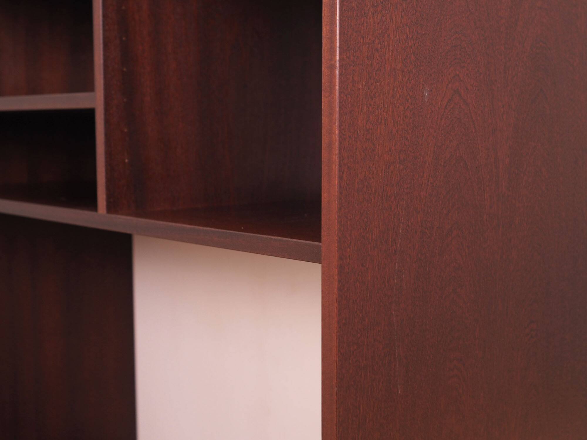 Mahogany bookcase, Swedish design, 1960s, manufacturer: Ulferts