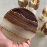 Vintage Onyx Glass Lot Circa 1970