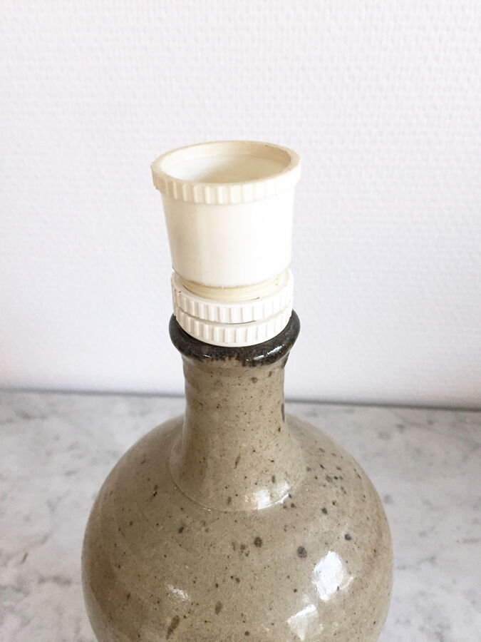 Marie Claude Bindel ceramic lamp, 1970