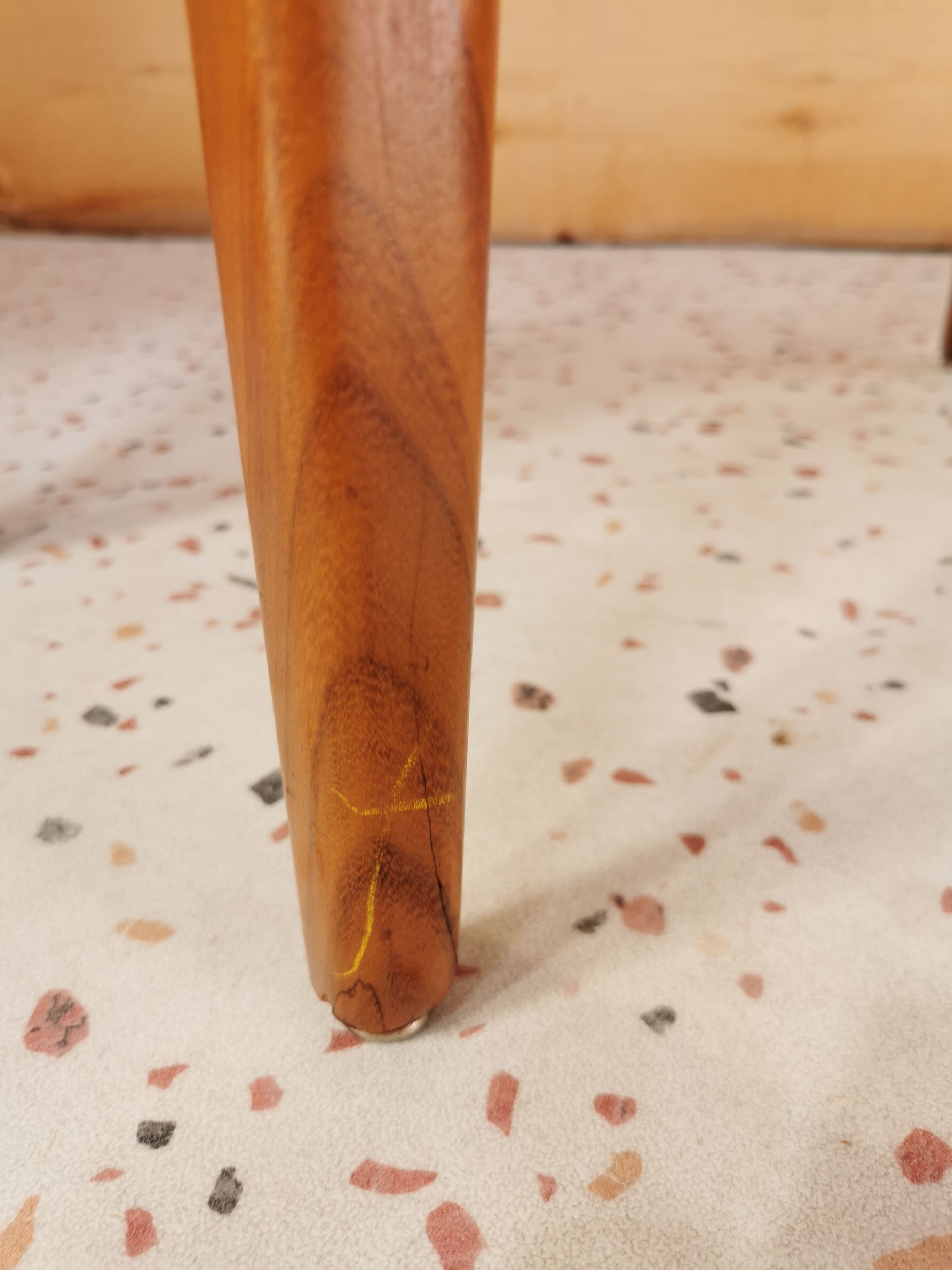 Set of rosewood chairs