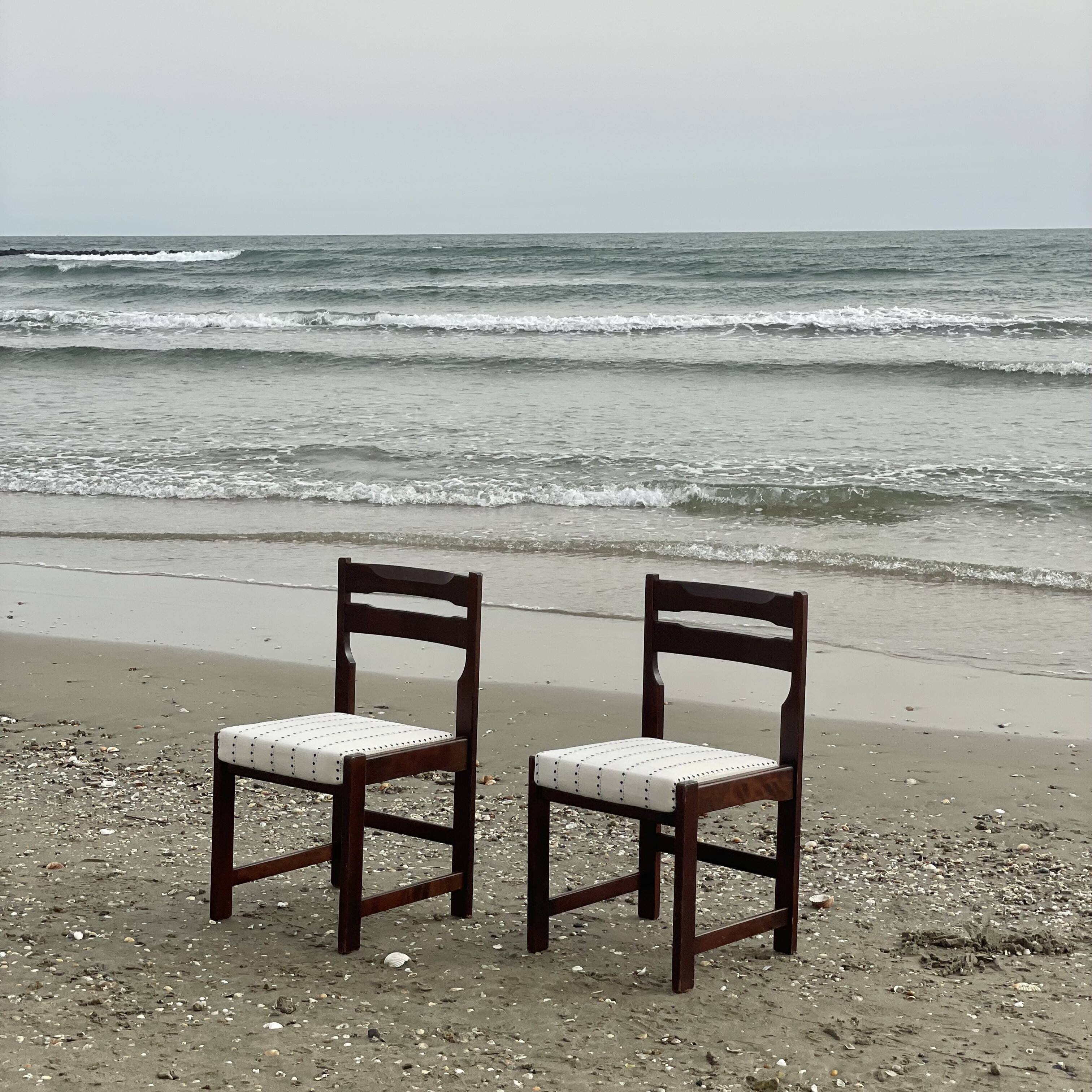 Lot de 2 chaises style Maison Regain