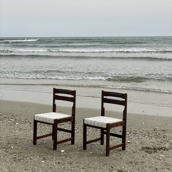 Lot de 2 chaises style Maison Regain