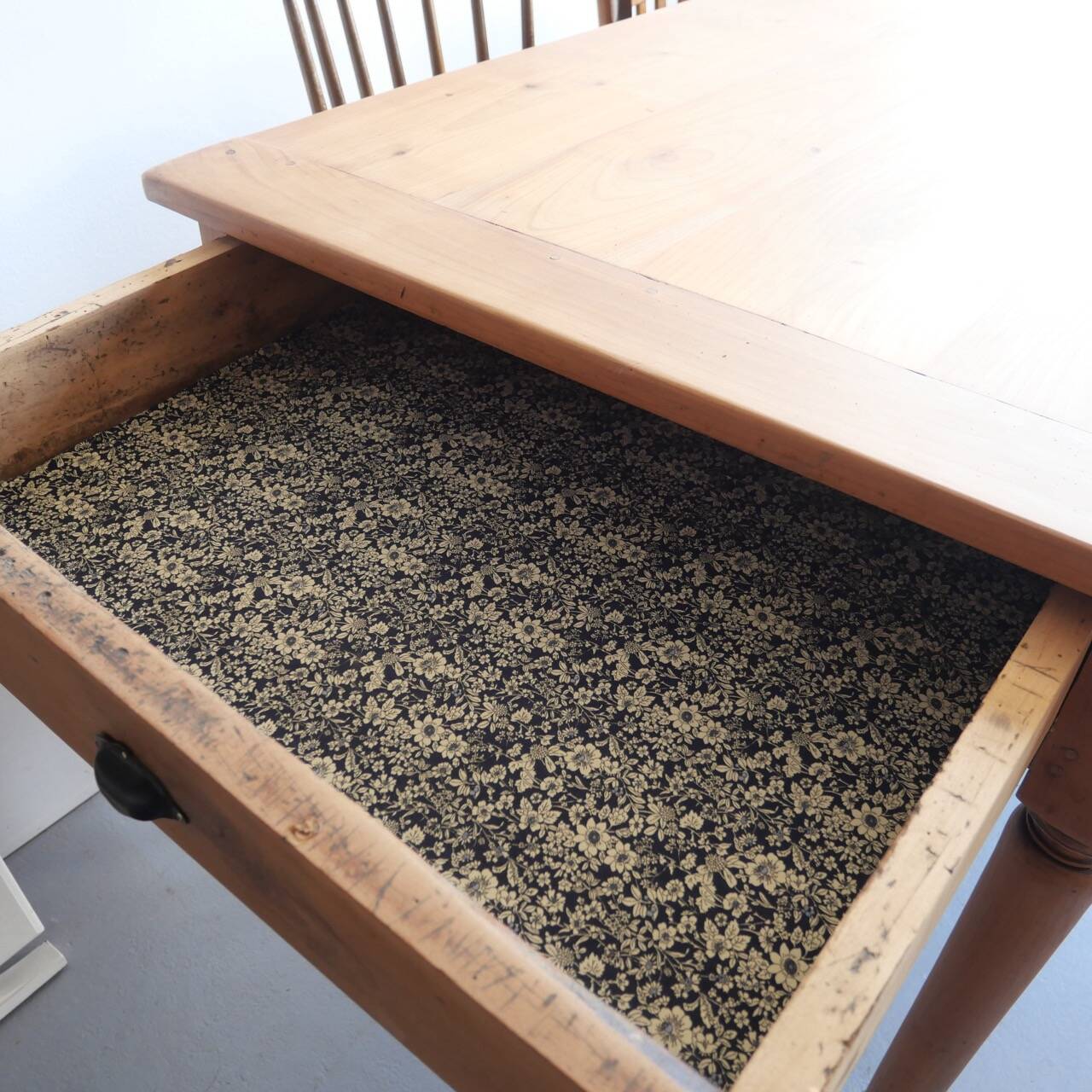 Renovated old farmhouse table