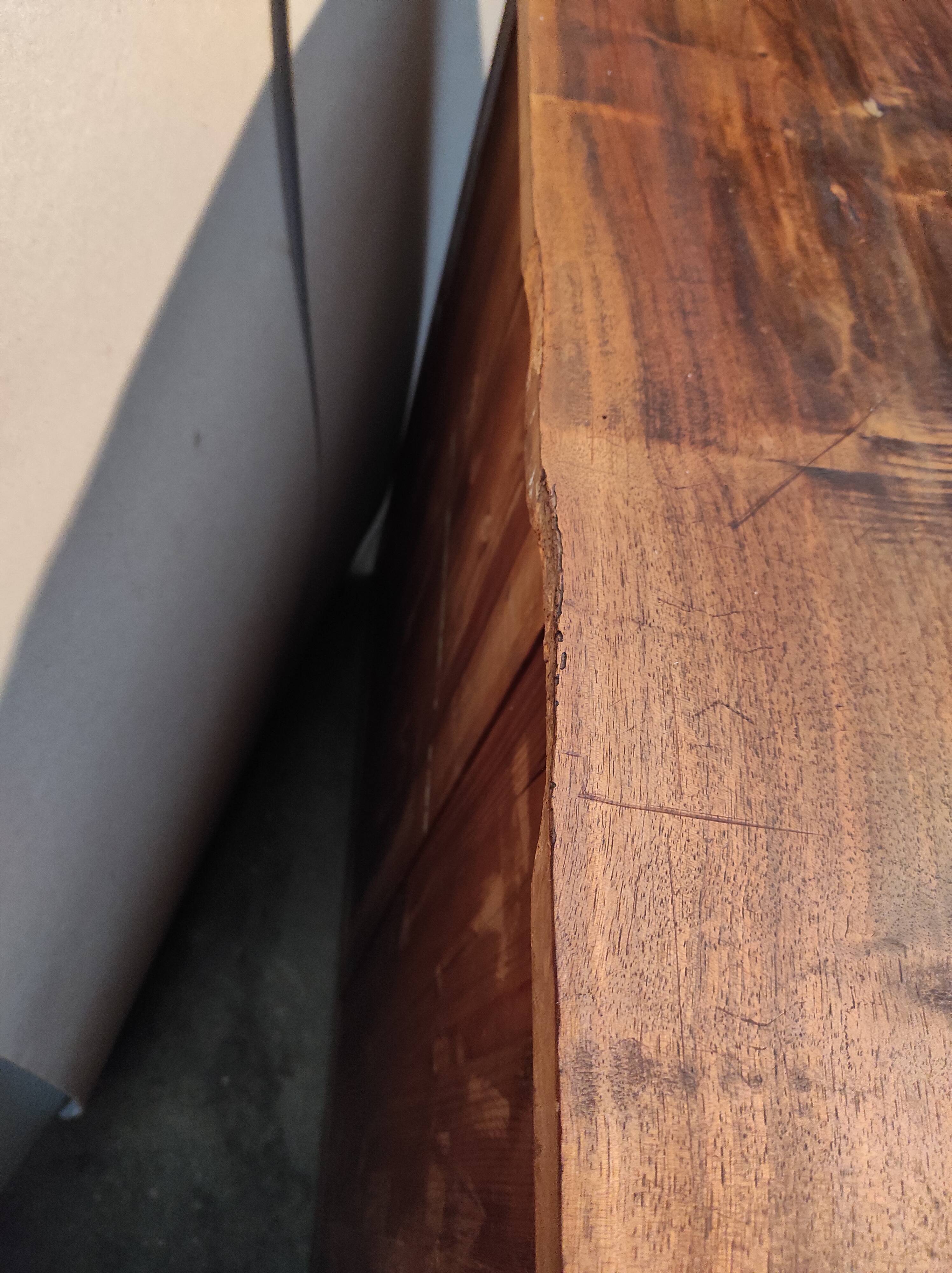 Former Parisian oak buffet 2 doors 2 drawers