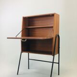 A hinged tray teak Secretary