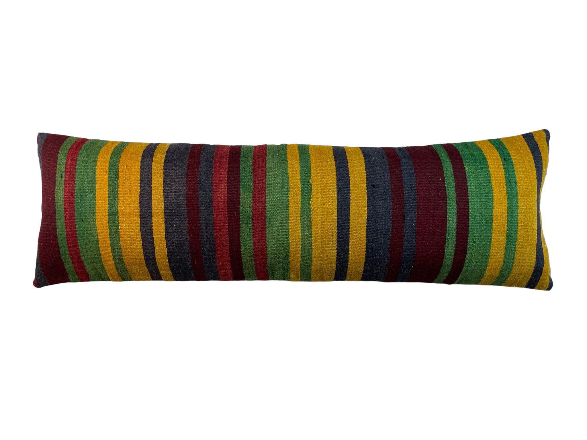 Vintage turkish kilim cushion cover , 120 x 40 cm