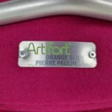 Chaise Orange Slice de Pierre Paulin pour Artifort, années 1990