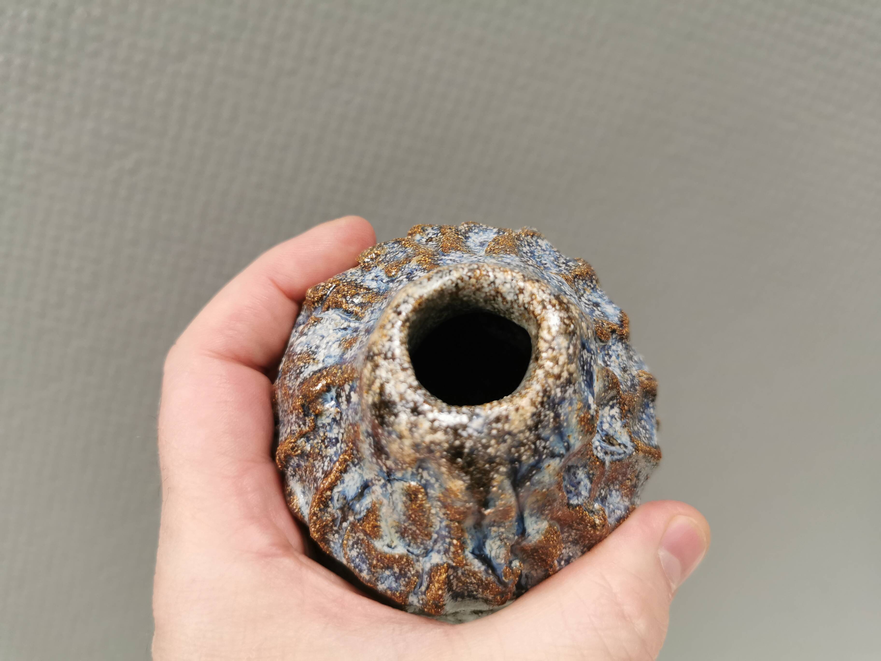 Un vase « imparfait » parfait. Danemark, années 1980-1990