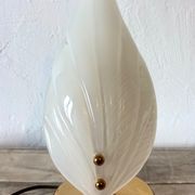 Large vintage leaf lamp - Murano - Italian design - Hollywood Regency