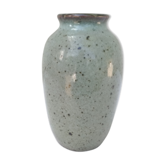 Glazed terracotta vase