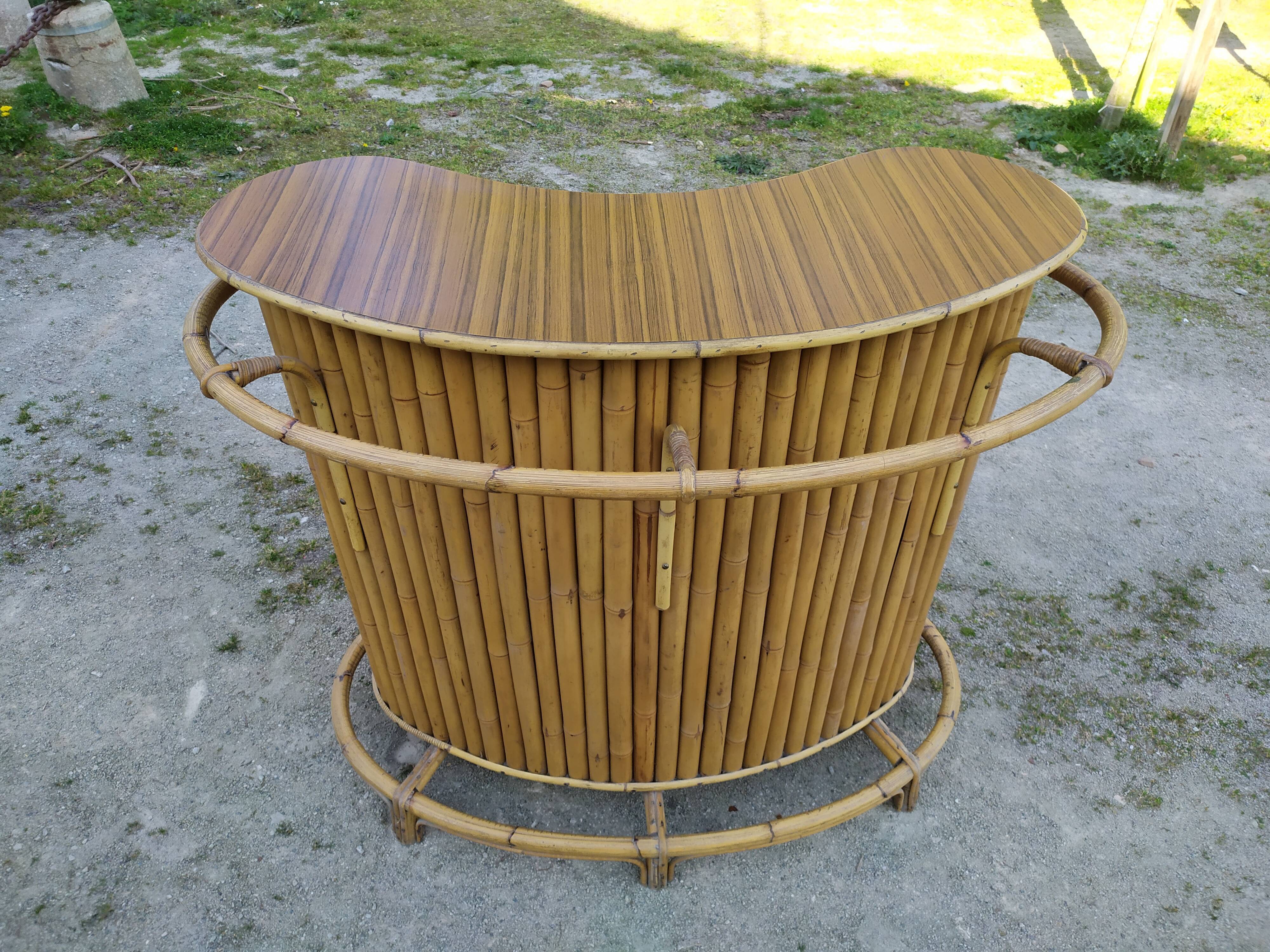 Bamboo bar 50s -60s