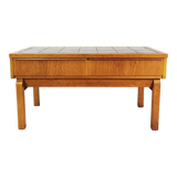 Table d'appoint avec tiroirs, Danemark, années 1960