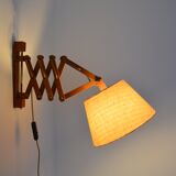 Scandinavian accordion lamp 1950s