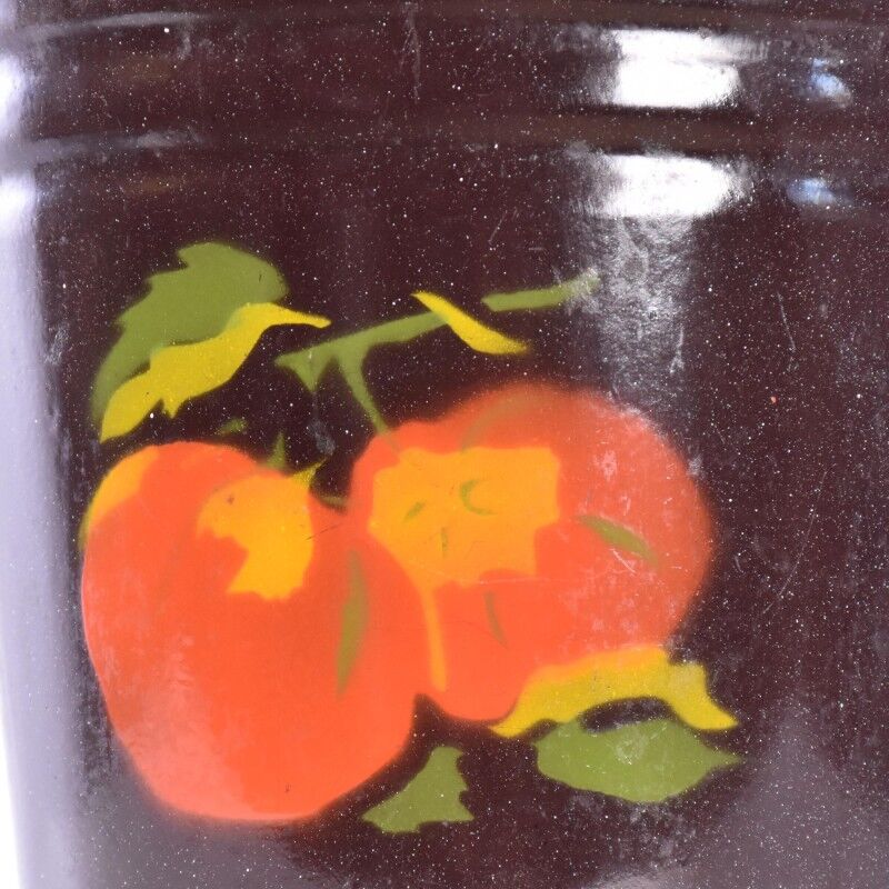 Vintage enameled bucket