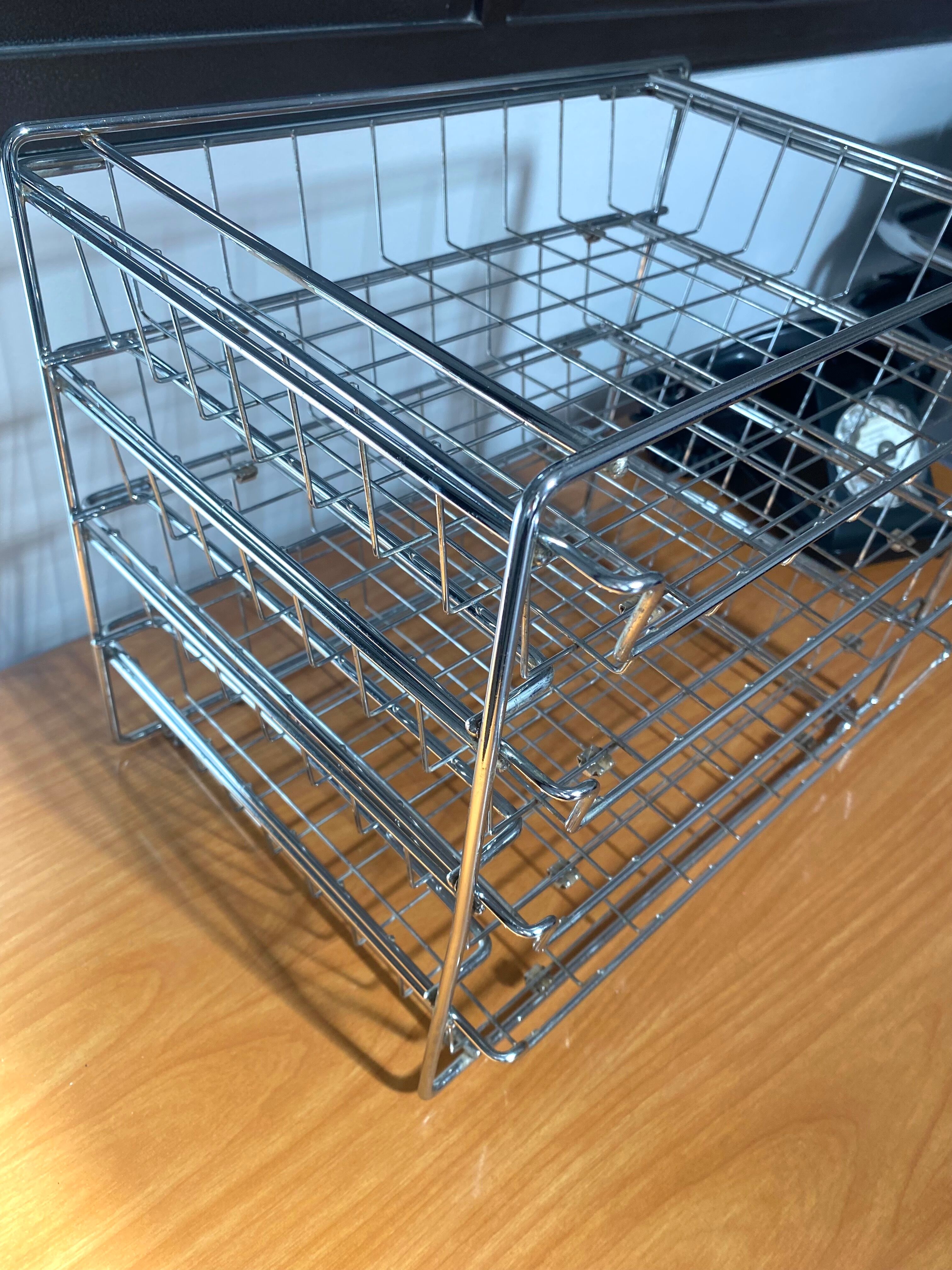 Mail sorter with metal drawers 60s