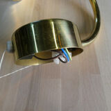 Design golden wall lamp by Sergio Bernardi - Italy