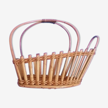 Bottle holder, wicker