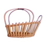 Porte bouteille , osier