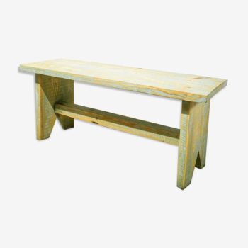 Banc rustique en pin