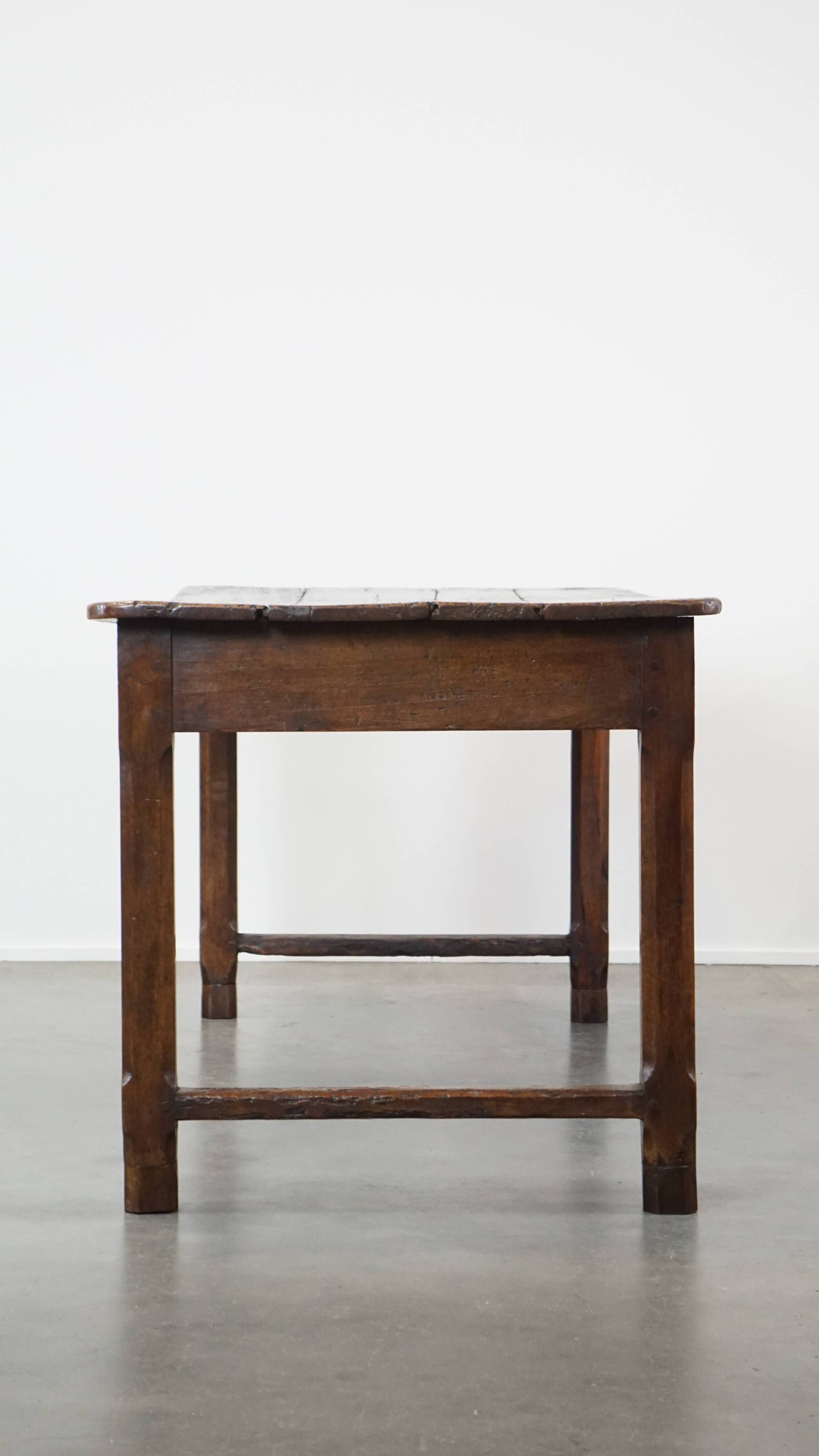 Antique French dining table from the late 18th century