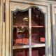 18th-century Provençal library in painted wood