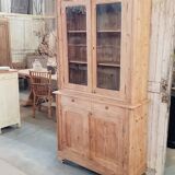 Buffet 2 corps ancien en pin