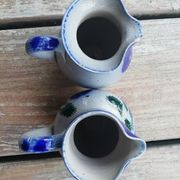 Paire de pichets en grès d'Alsace