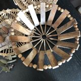 Wooden fruit cutting