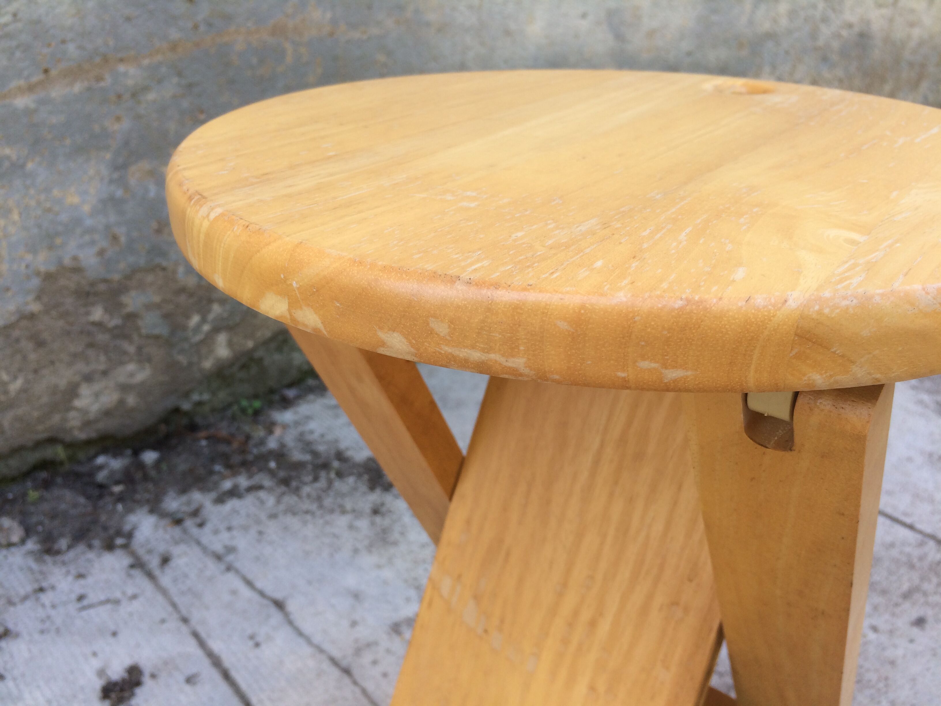 Folding Suzy Stool by Adrian Reed