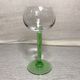 Series of 8 wine glasses