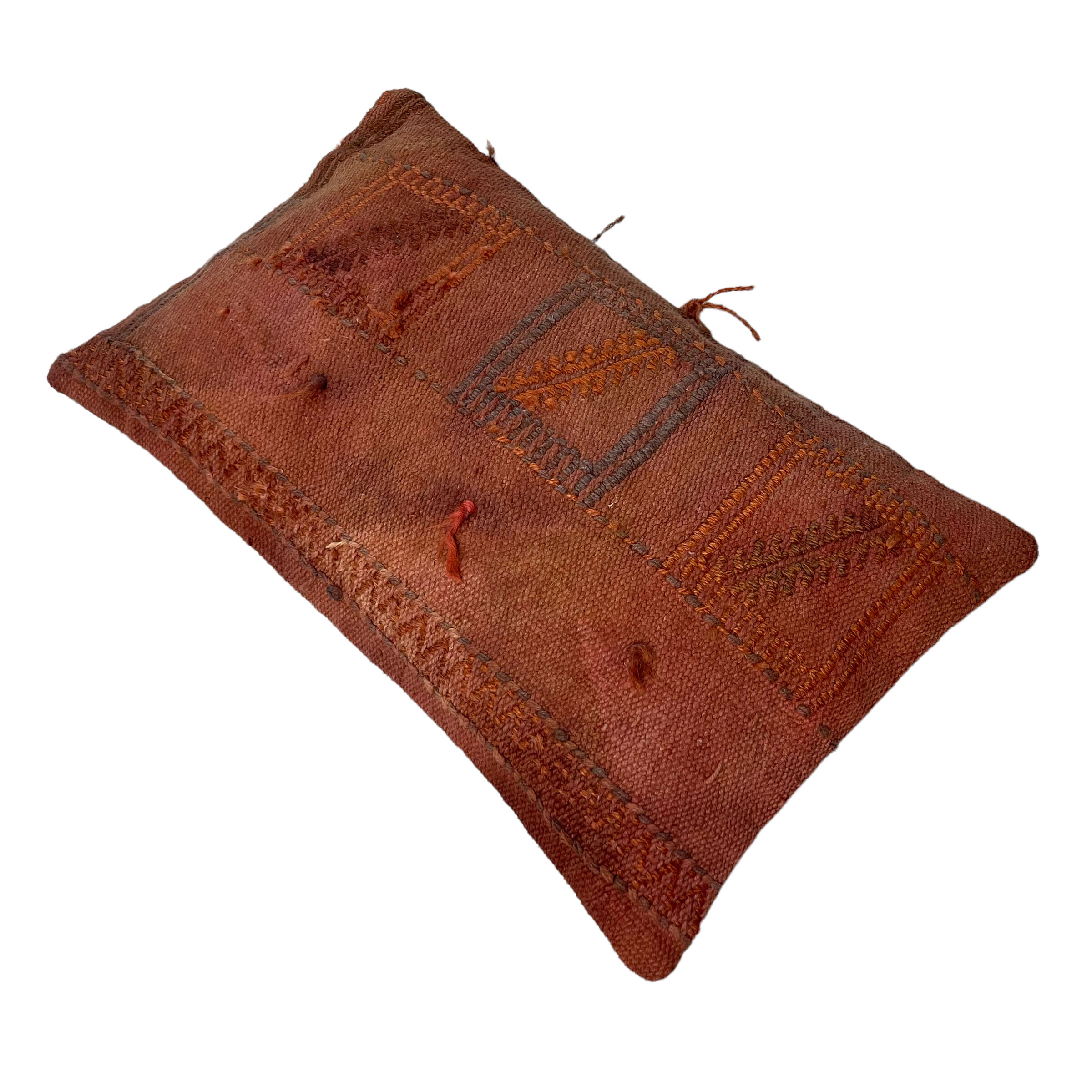 Vintage turkish kilim cushion cover , 30 x 50 cm