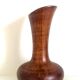 Vase brun en faïence héraldique de Pierrefonds