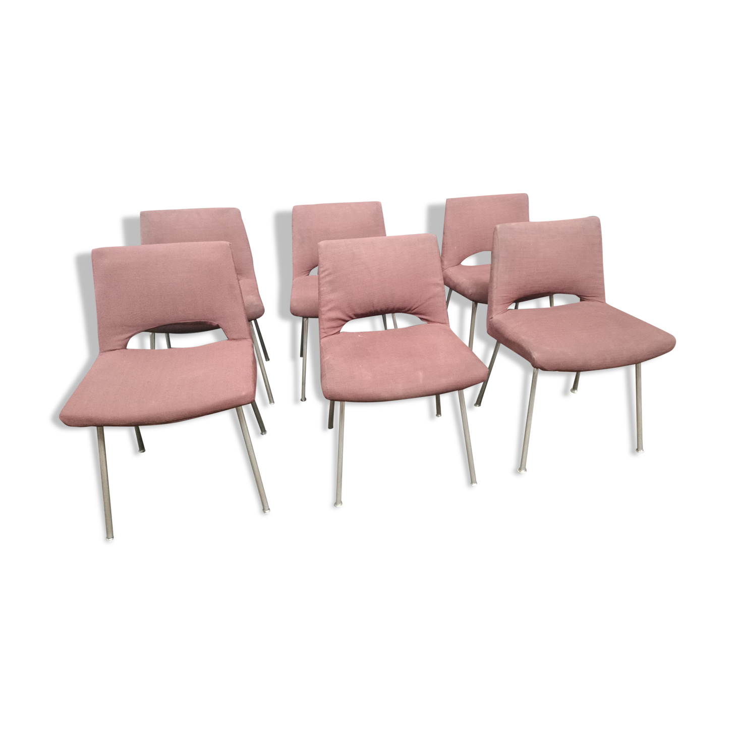 6 Georges Frydman chairs