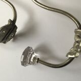 Pair of patères tip diamond shape