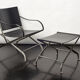 Carlotta armchair & footstool designed by Antonio Citterio for Flexform in 1997