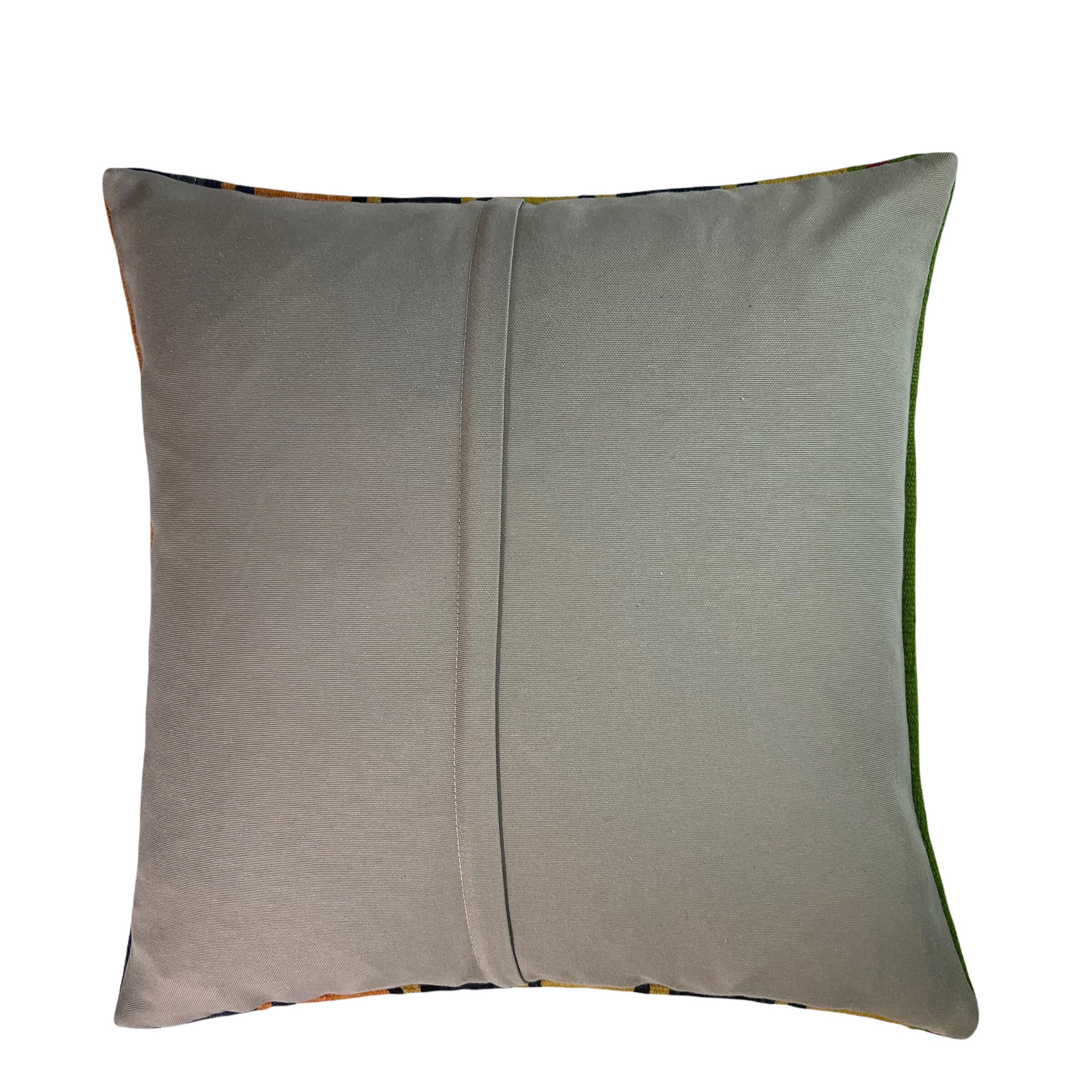 Vintage turkish kilim cushion cover, 60x60 cm