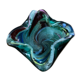 Trinket bowl in murano glass, circa 60