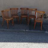 Set of 5 bistro chairs