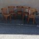 Set de 5 chaises bistrot