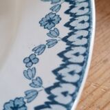 Service of 8 plates in iron earth