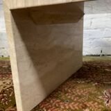 Travertine coffee table from the 70s