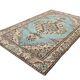 6x9 Teal Green & Brown Persian Rug, 173x270Cm