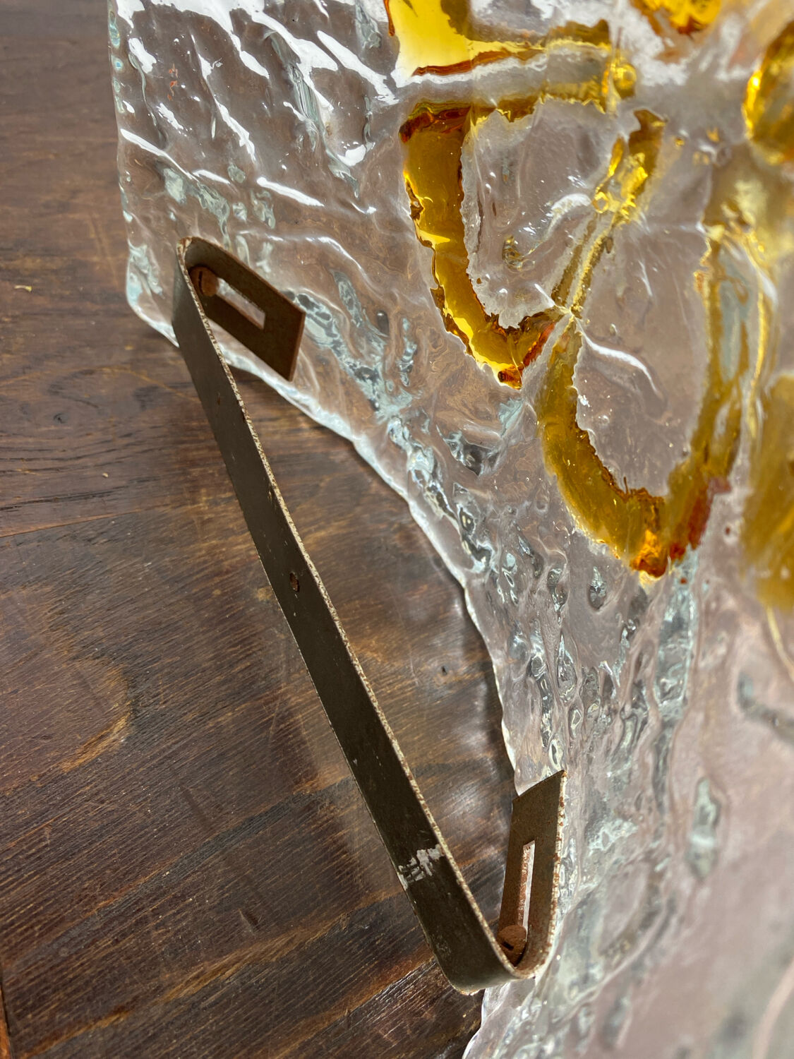 Murano glass wall sconce